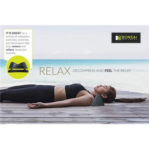 Occipital Release Tool - Cervical Traction for Neck and Shoulder Pain (Black) - Picture 1 of 7